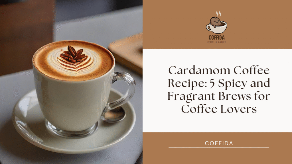 Cardamom Coffee Recipe: 5 Spicy and Fragrant Brews for Coffee Lovers