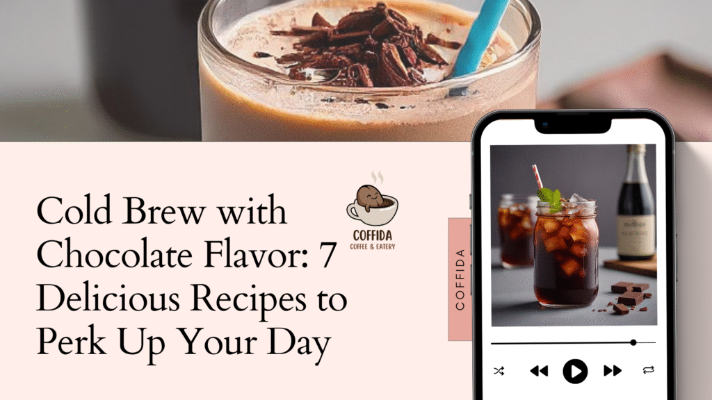 Cold Brew with Chocolate Flavor: 7 Delicious Recipes to Perk Up Your Day