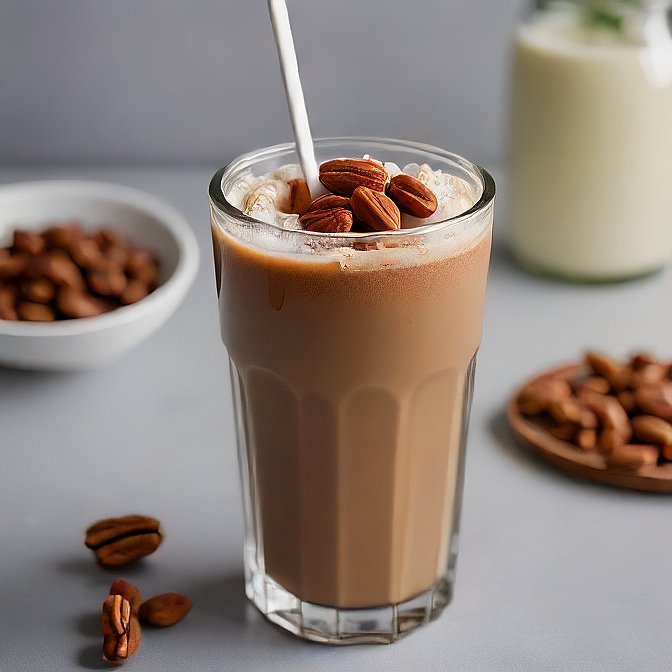 Iced Hazelnut Coffee