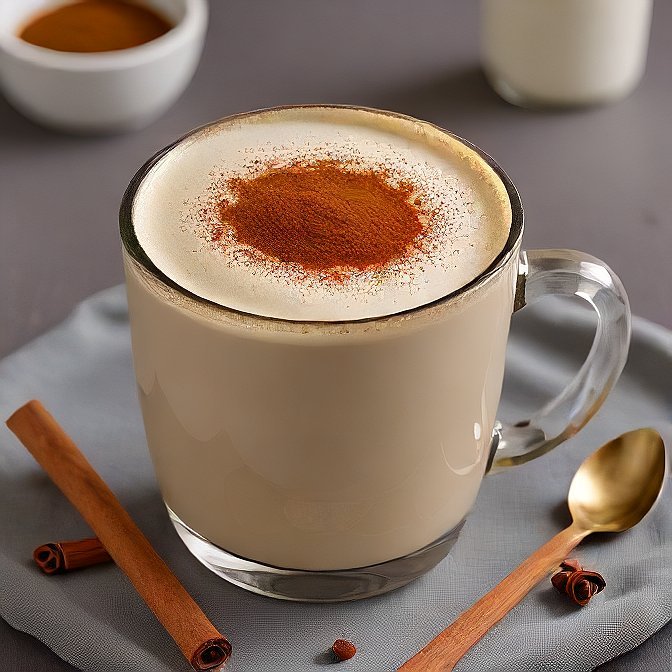 dirty chai latte coffee