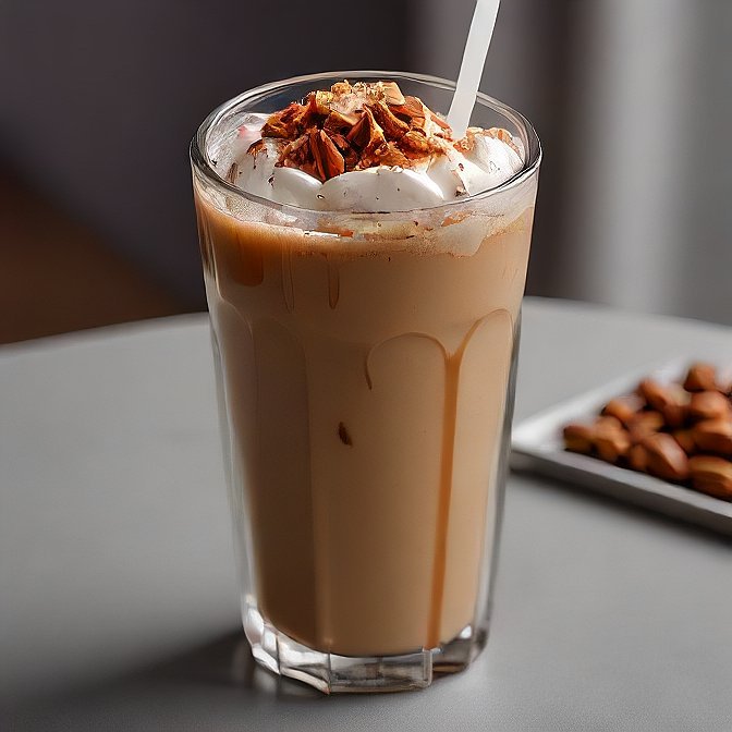 Iced Hazelnut Coffee