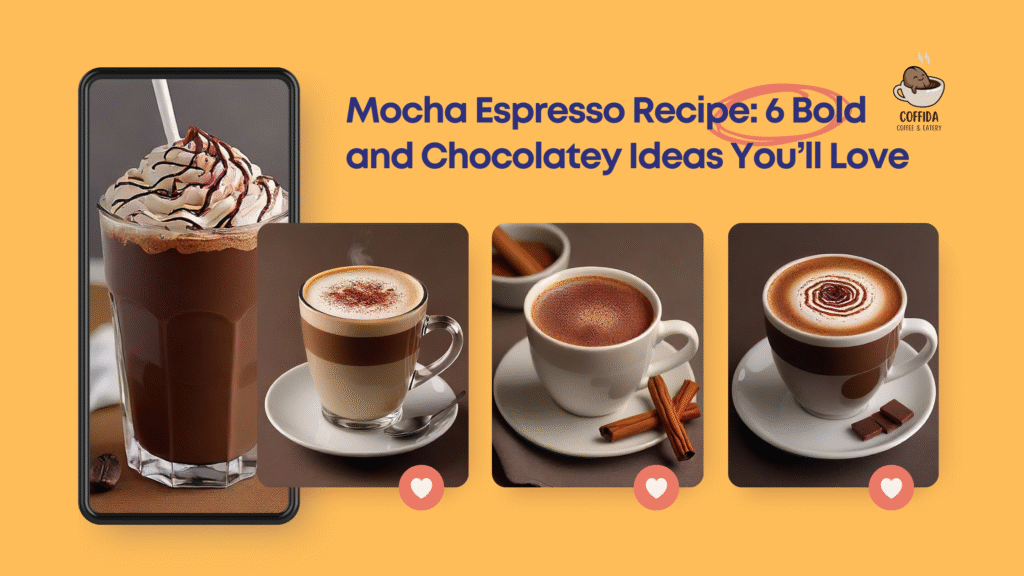 Mocha Espresso Recipe: 6 Bold and Chocolatey Ideas You’ll Love