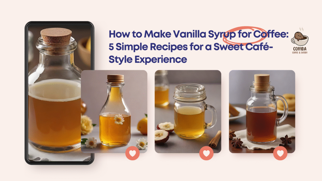 How to Make Vanilla Syrup for Coffee: 5 Simple Recipes for a Sweet Café-Style Experience