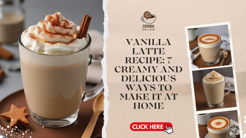 Vanilla Latte Recipe: 7 Creamy and Delicious Ways to Make It at Home