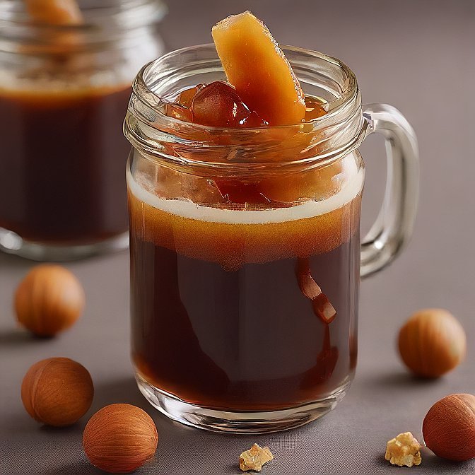 Homemade Hazelnut Syrup