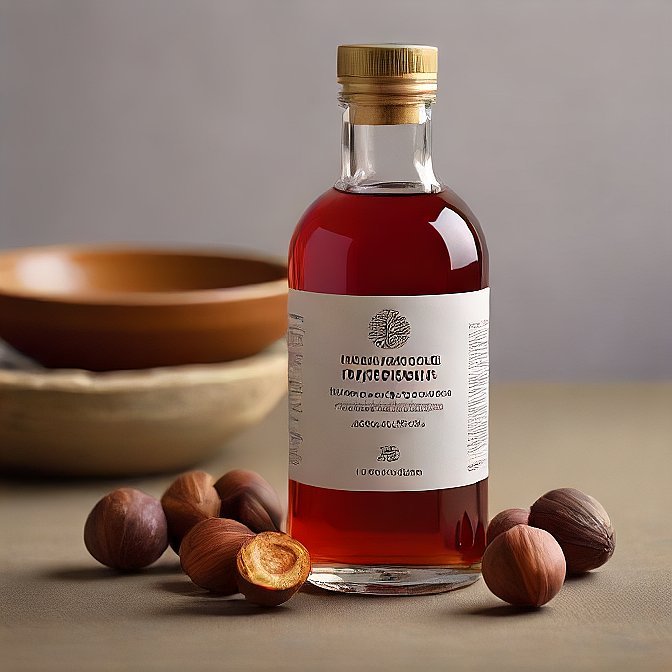 Homemade Hazelnut Syrup