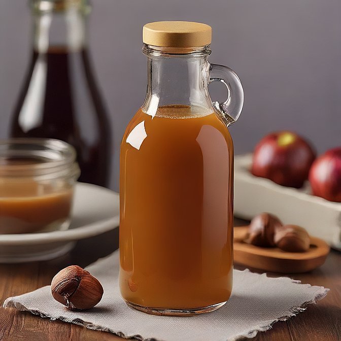 Homemade Hazelnut Syrup